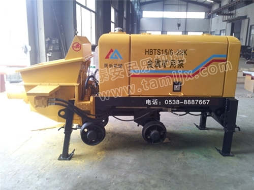 礦用濕噴臺(tái)車(chē)，礦用混凝土泵，礦用攪拌機(jī)發(fā)貨